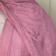 Load image into Gallery viewer, Sosan - Rose Pink Cotton Hijab
