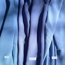 Load image into Gallery viewer, Samaa - Yale Blue Chiffon Hijab
