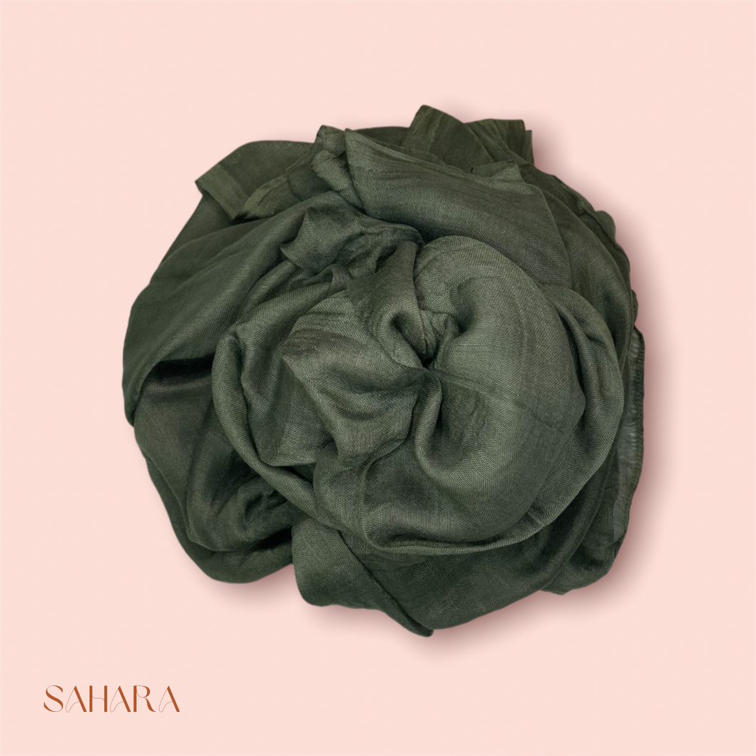 Tunis - Forest Green Modal Hijab