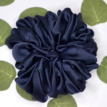 Load image into Gallery viewer, Navy Hijab Scrunchie
