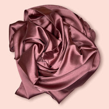 Load image into Gallery viewer, Zahri - Dusty Pink Satin Silk Hijab
