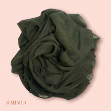 Load image into Gallery viewer, Casablanca - Olive Green Modal Hijab
