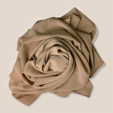 Load image into Gallery viewer, Waqt - Taupe Chiffon Hijab
